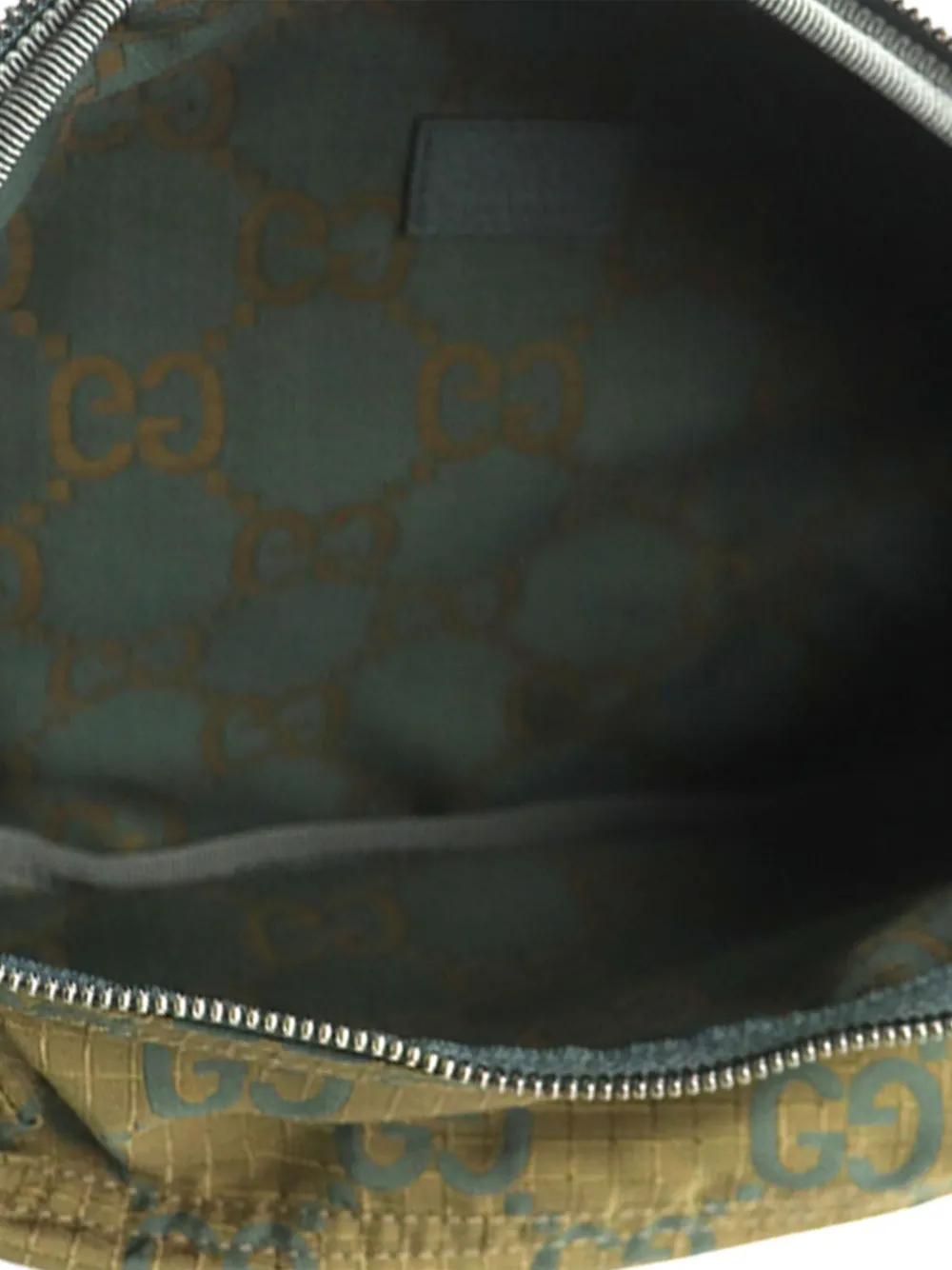 Gucci Pre-Owned 2016-2026 GG nylon ripstop heuptas Bruin