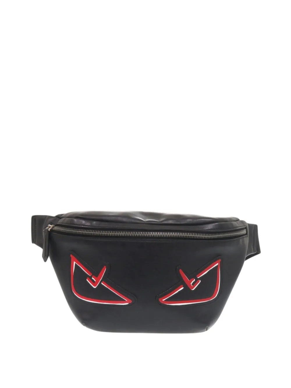 Fendi Pre-Owned Marsupio Bugs Eye in pelle 2010-2026 - Nero