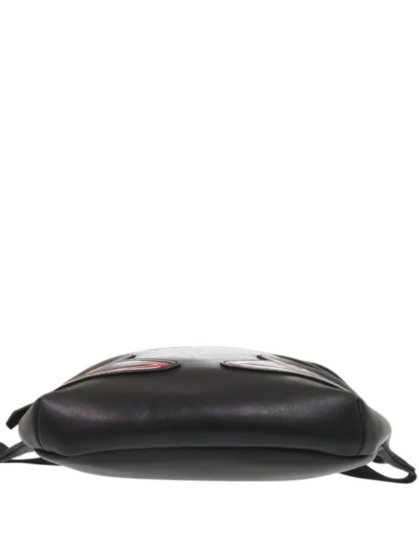 Fendi Pre-Owned 2010-2026 Leather Bugs Eye Belt Bag | Black | FARFETCH