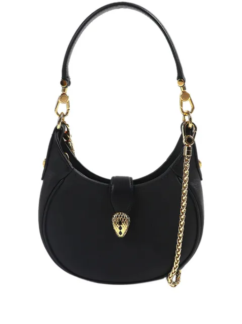 Bvlgari Pre-Owned 2010-2026 Medium Leather Serpenti Ellipse satchel