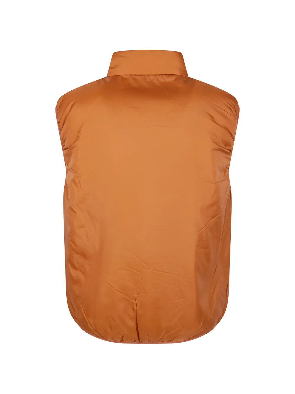 ASPESI Jil gewatteerde bodywarmer met hoge hals Oranje