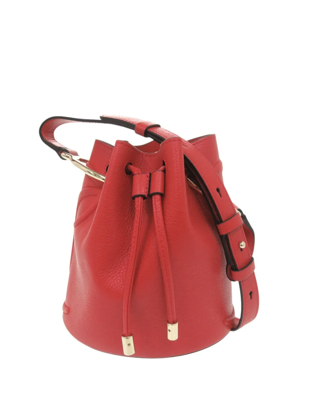 Christian Louboutin Pre-Owned 2020-2026 Leather By My Side bucket bag - Rot