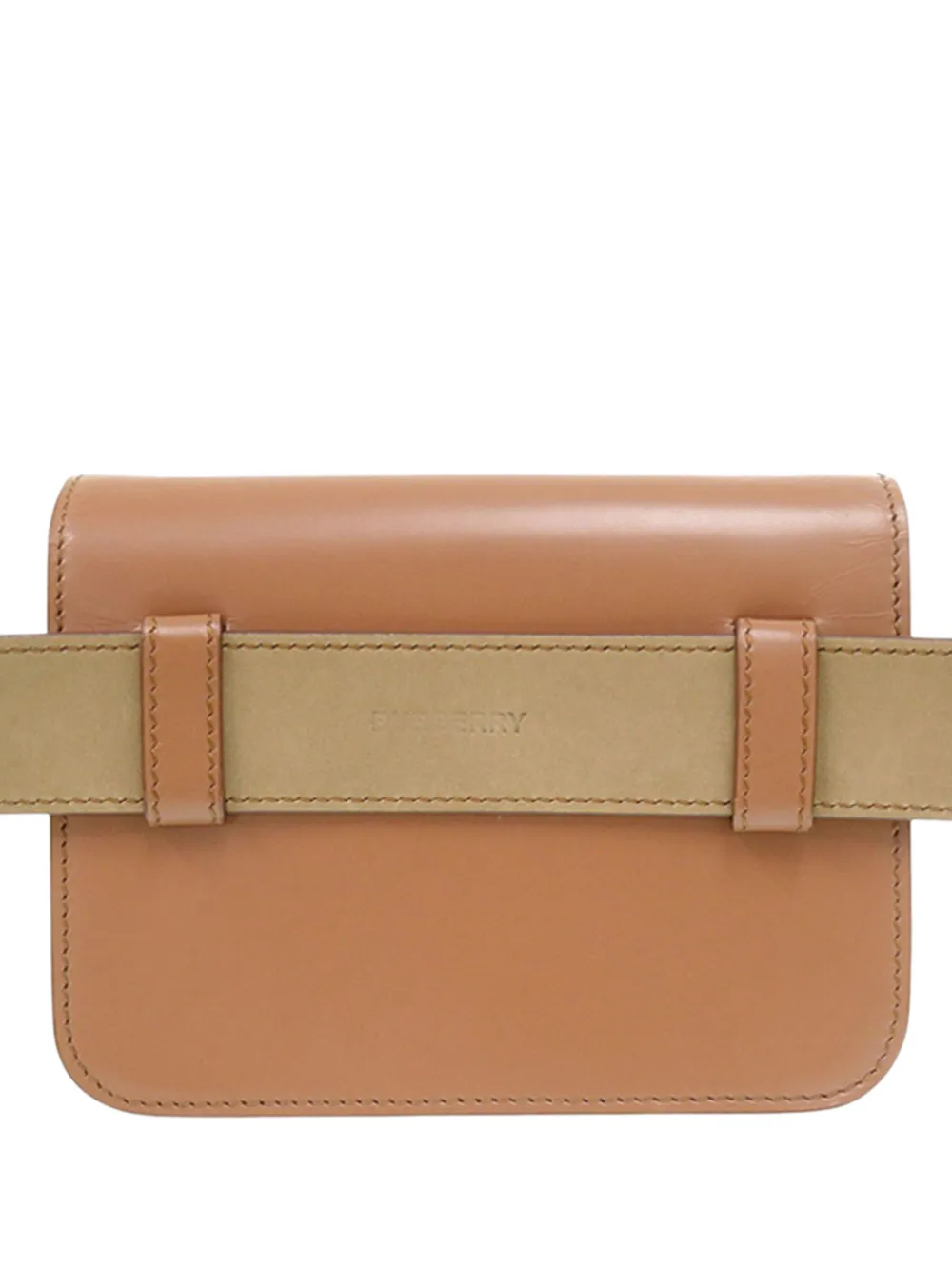 Burberry Pre-Owned 2018-2023 TB leren heuptas Bruin