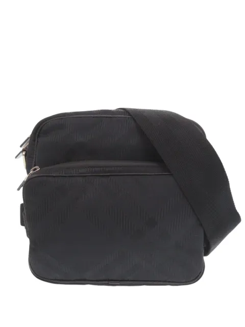 Burberry Pre-Owned 2023-2026 Tonal Check Nylon crossbody bag