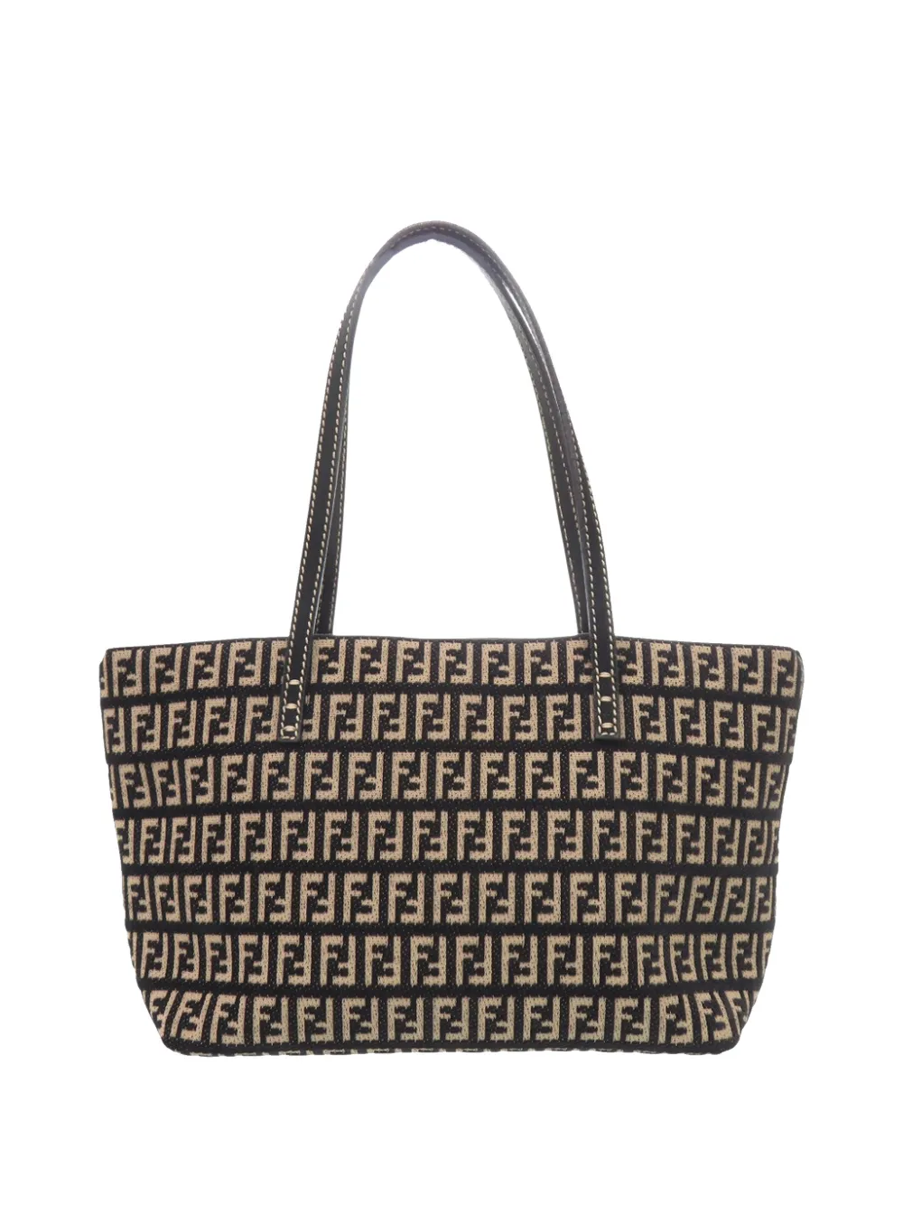 Fendi Pre-Owned 2000-2010 Zucchino Canvas Roll tote bag - Schwarz