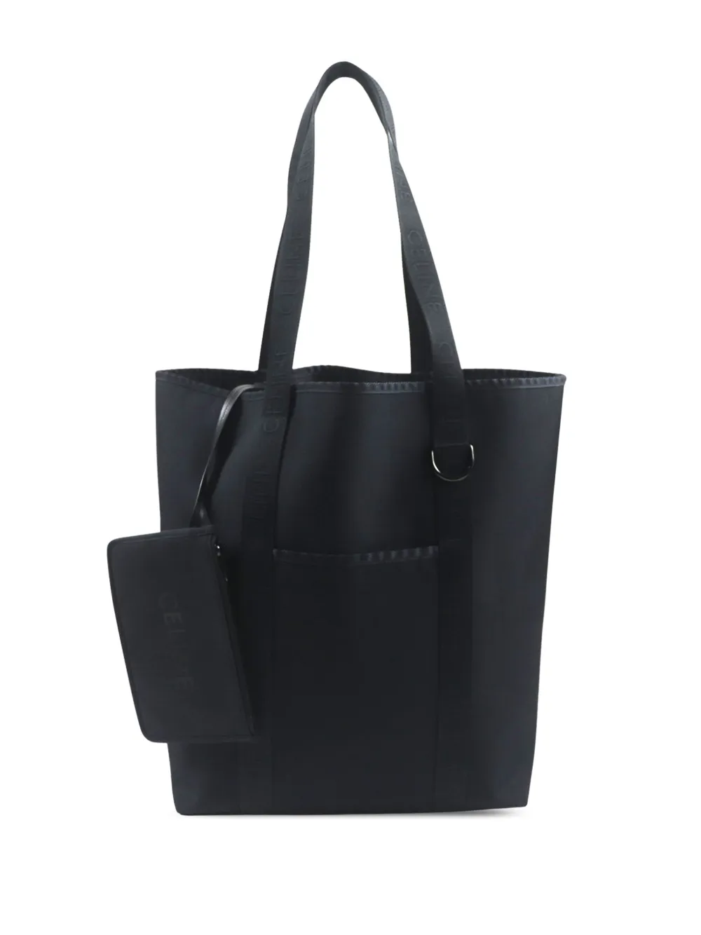 Celine Pre-Owned Borsa tote Trekking Vertical Cabas in nylon 2000-2026 - Nero
