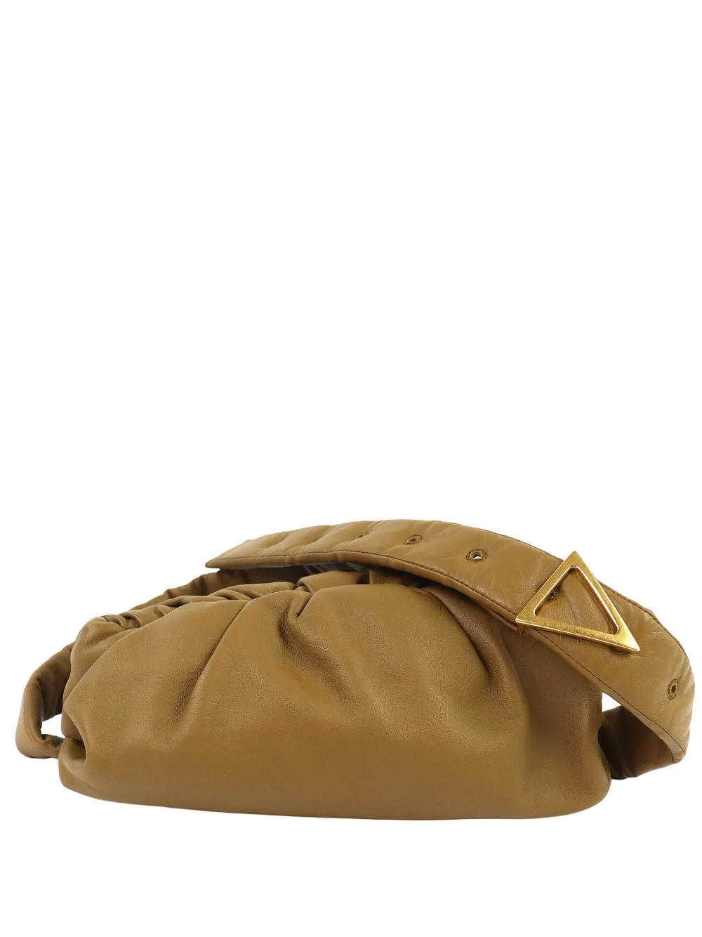 Bottega Veneta Pre-Owned 2012-2026 Lambskin The Body Pouch crossbody bag - Marrone