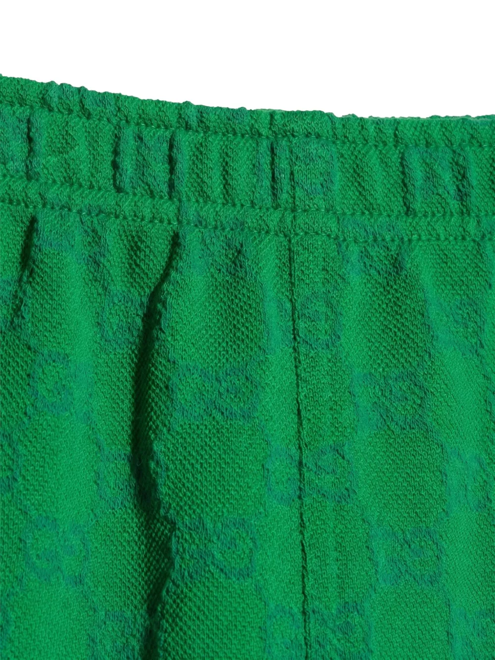 Gucci Kids GG monogram track pants Groen