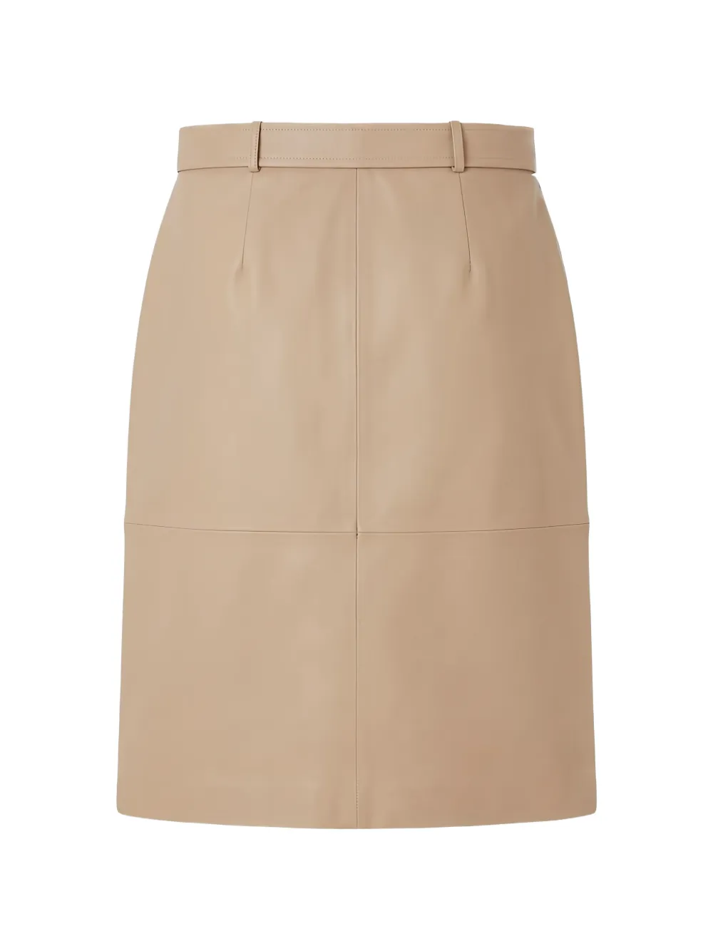 Moncler Midi-rok met ceintuur Beige
