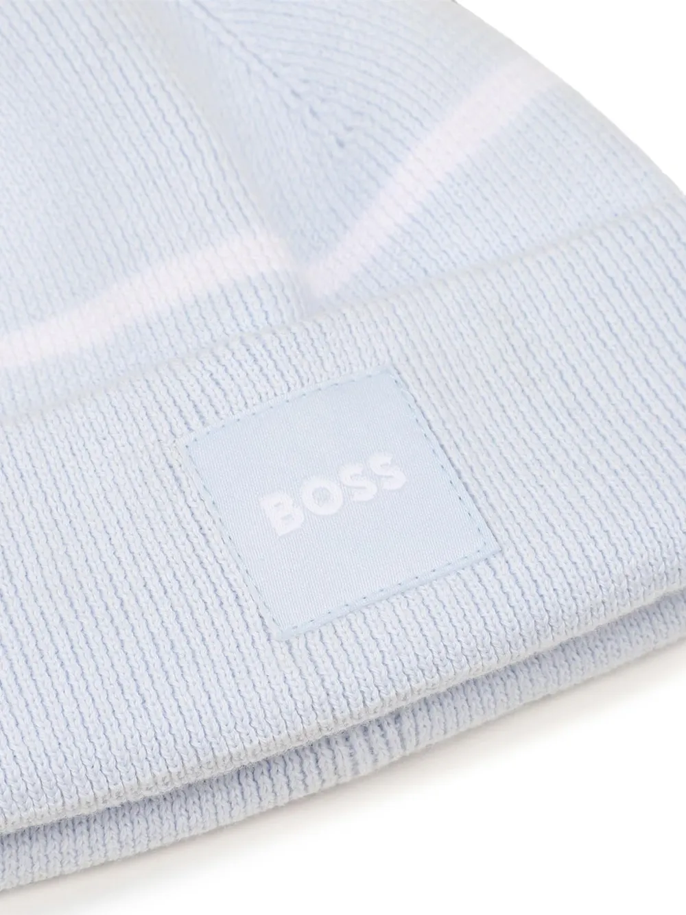 BOSS Kidswear Muts met pompon Blauw