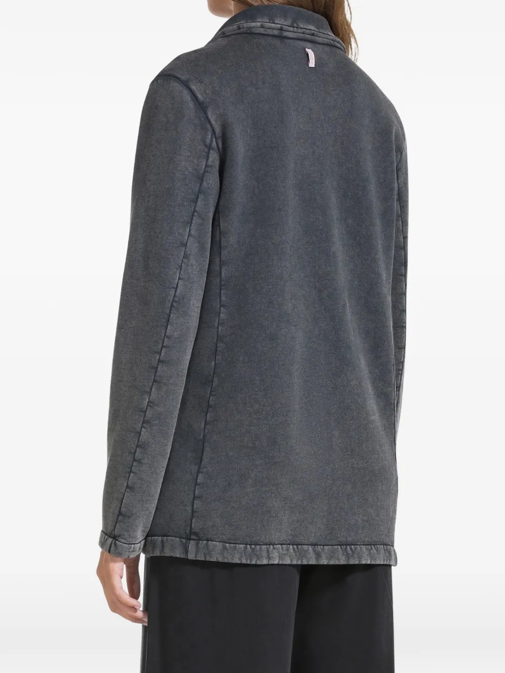 DEHA Marmeren blazer met vervaagd effect Zwart