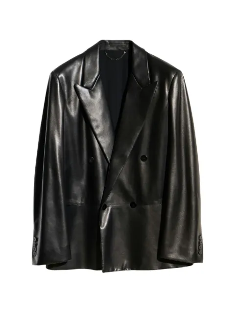 Gucci chamarra oversize con doble botonadura