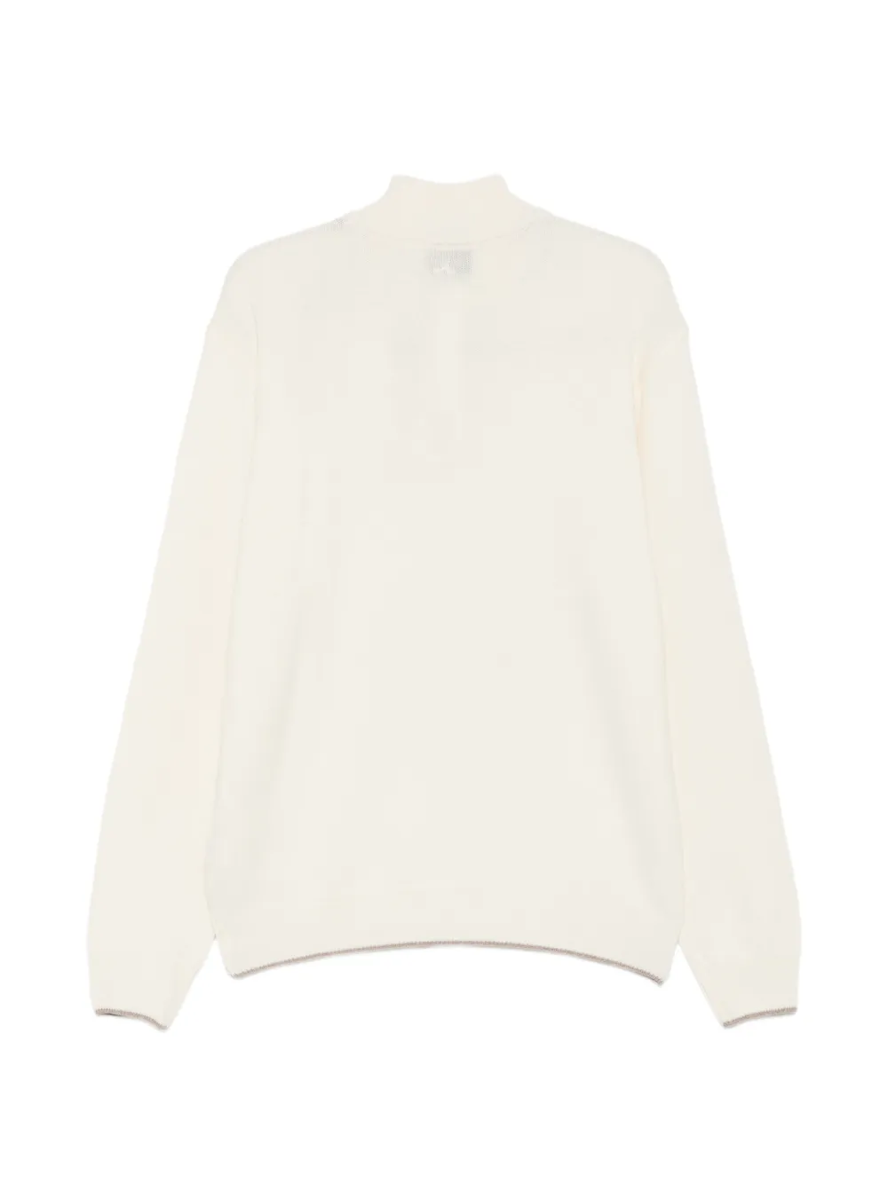 Paul & Shark Trui met rits Beige