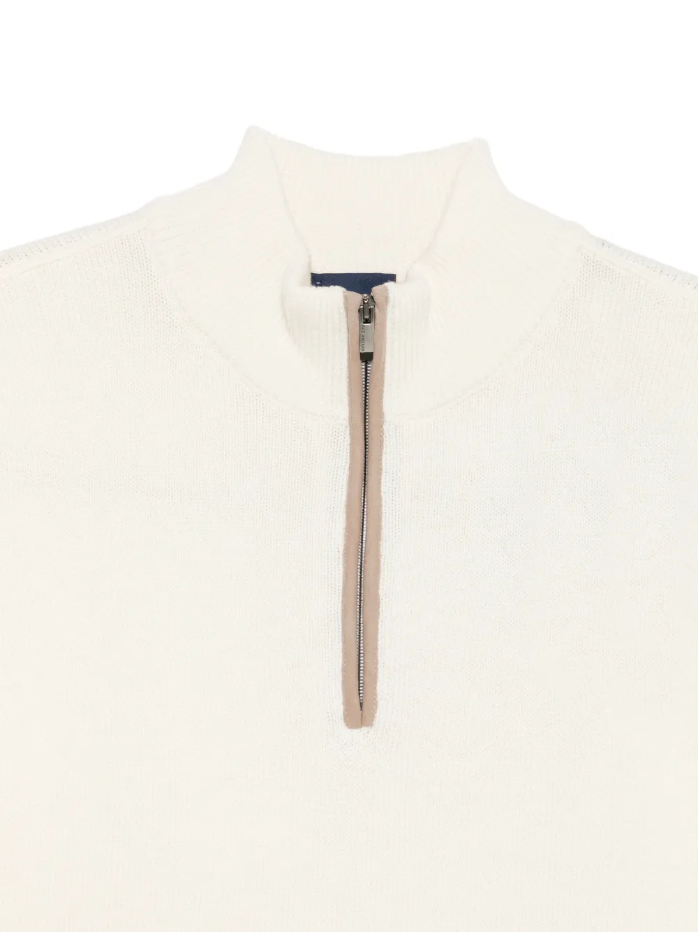 Paul & Shark Trui met rits Beige