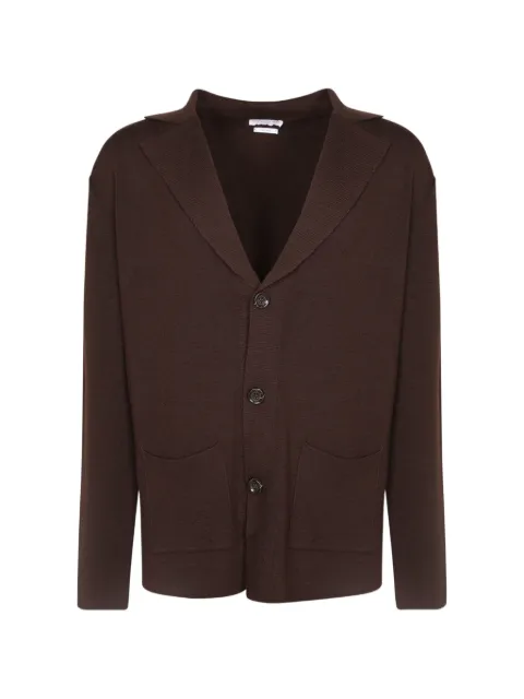 Daniele Fiesoli fine-knit notched-lapel cardigan