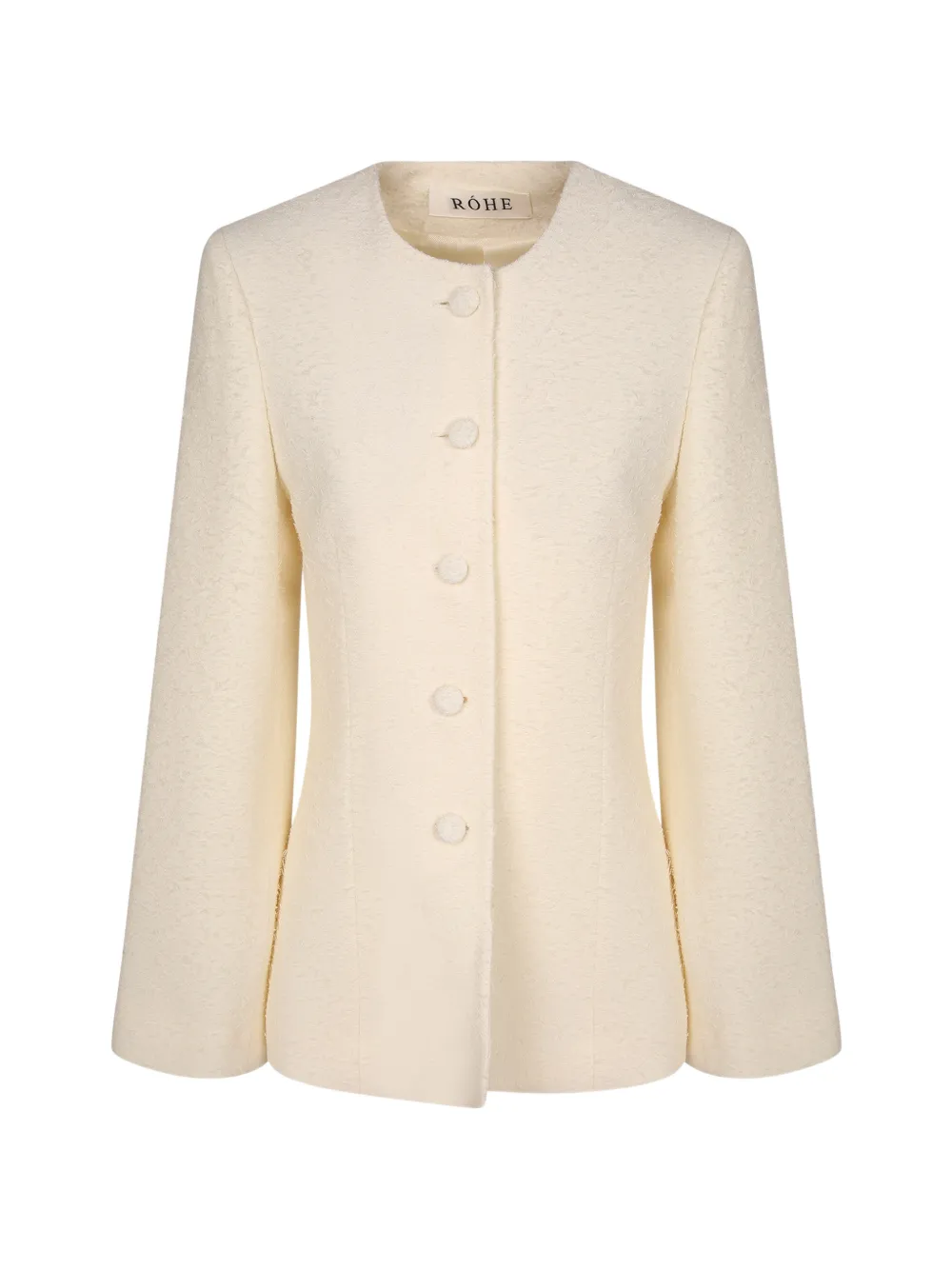 Róhe button-up collarless jacket