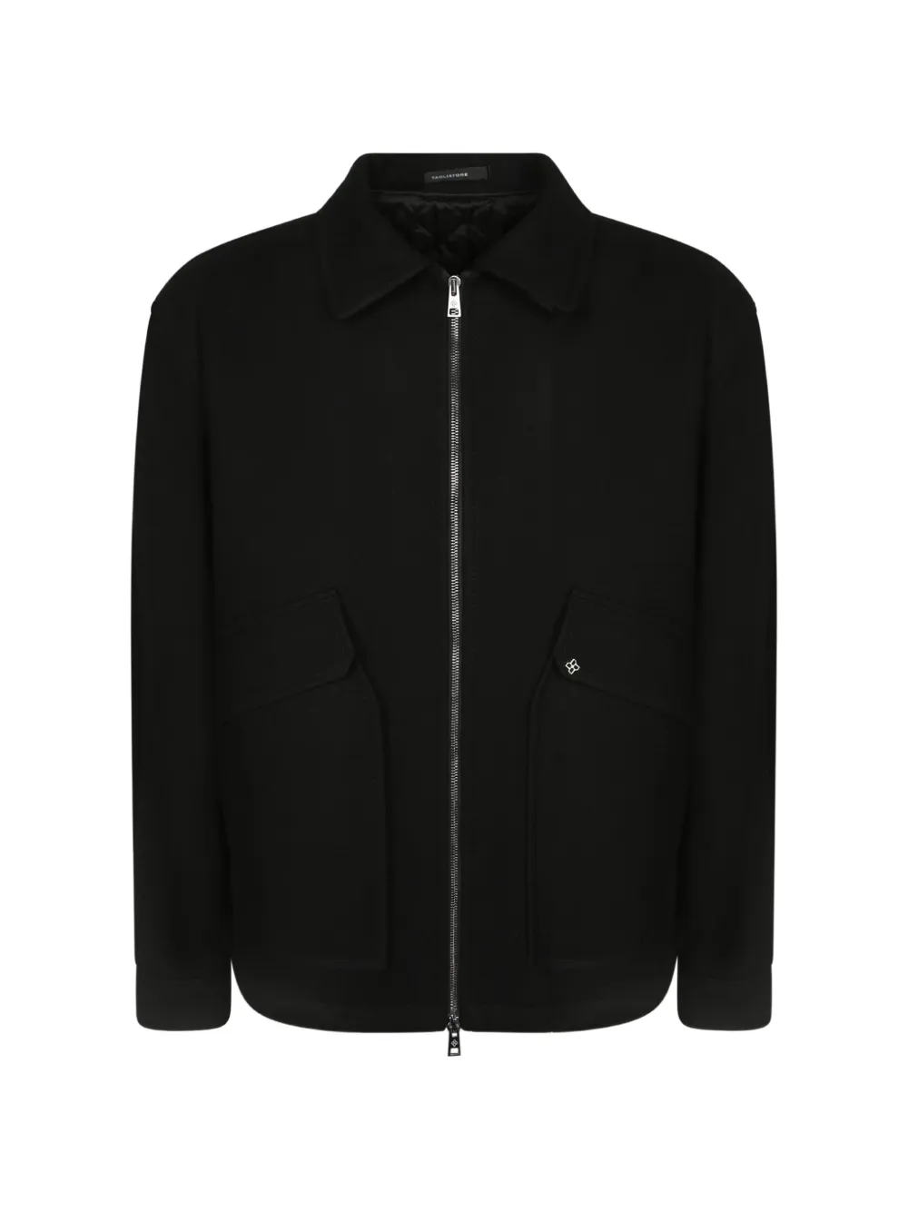 Tagliatore Adam zip-up jacket - Nero
