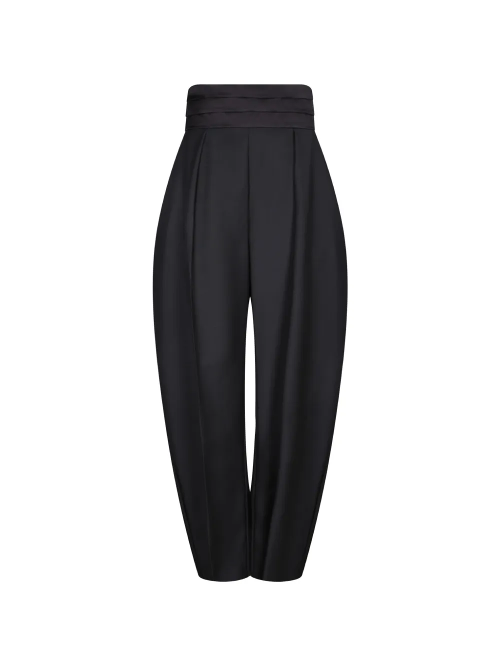 Róhe Puck pleated high-waisted trousers