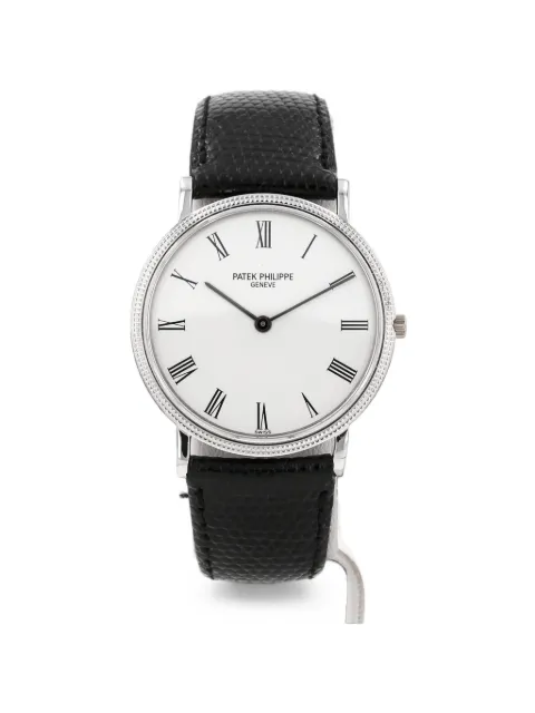 Patek Philippe 1980s Calatrava Clous de Paris 33mm watch