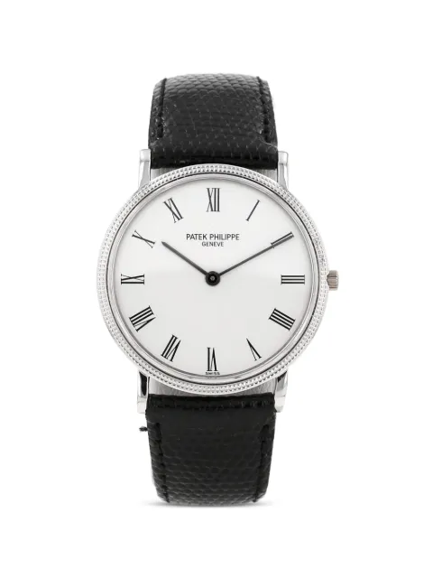 Patek Philippe 1980s Calatrava Clous de Paris 33mm watch