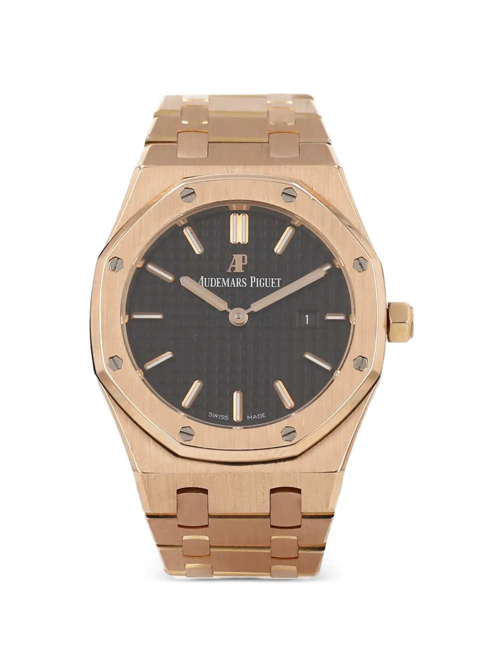 Audemars Piguet pre owned 2017 Royal Oak 33mm watch - Nero
