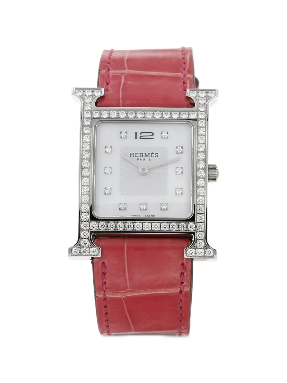 Hermès Pre-Owned 2010s Heure H 30mm watch - Bianco