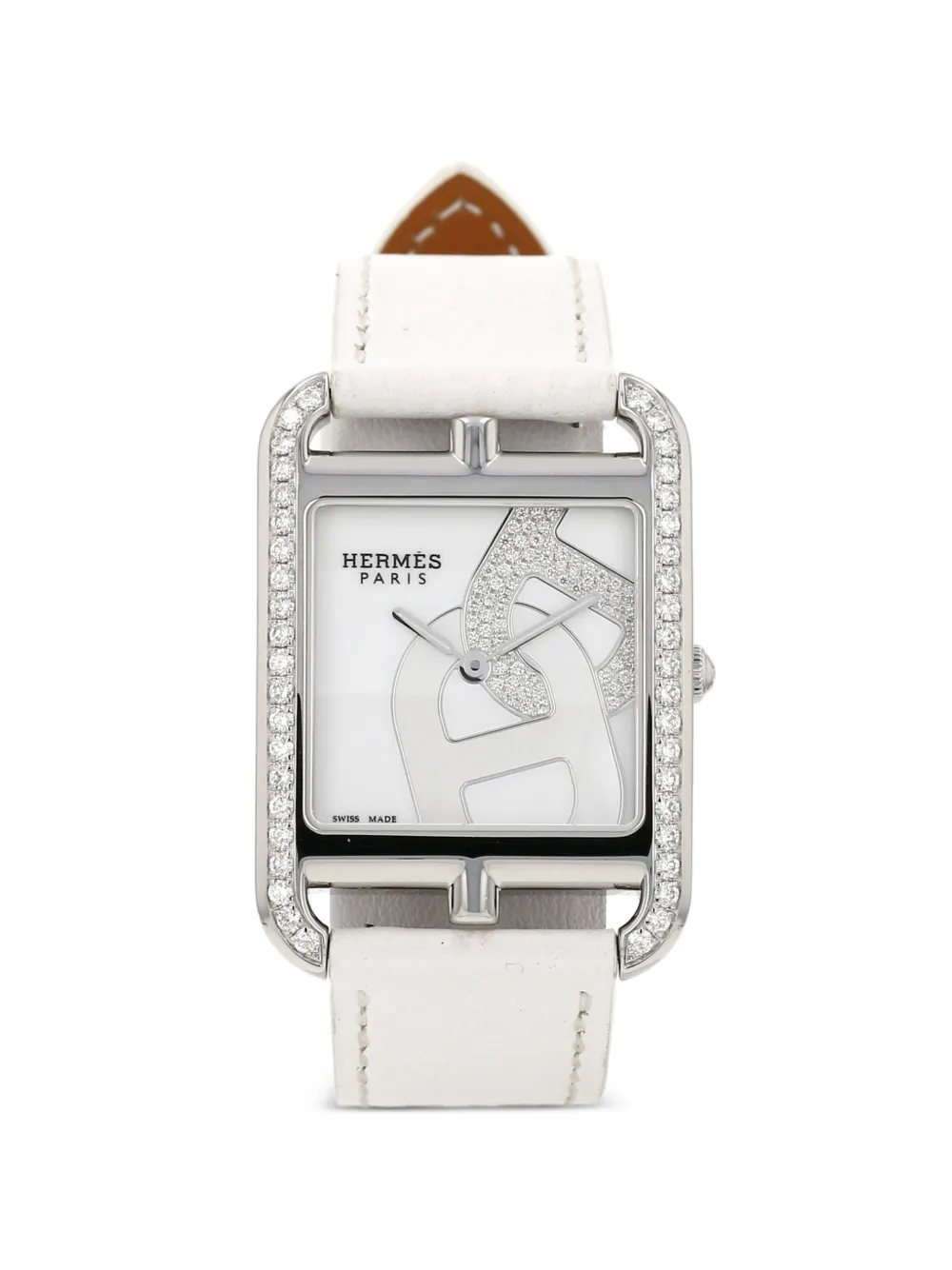 Hermès Pre-Owned 2021 Cape Cod 29mm watch - Bianco