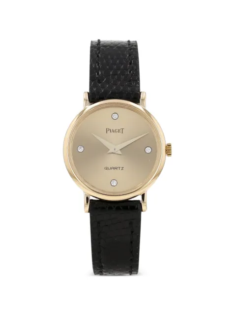 Piaget montre ronde en or jaune 24 mm (années 1980)