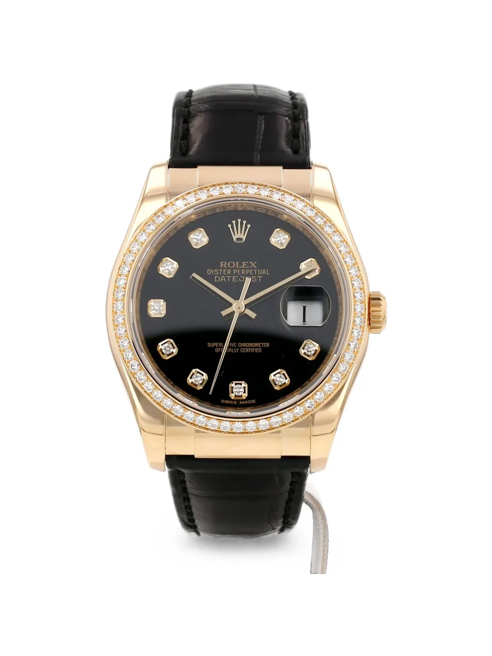 Rolex 2008 Datejust Diamond 36mm watch - Nero