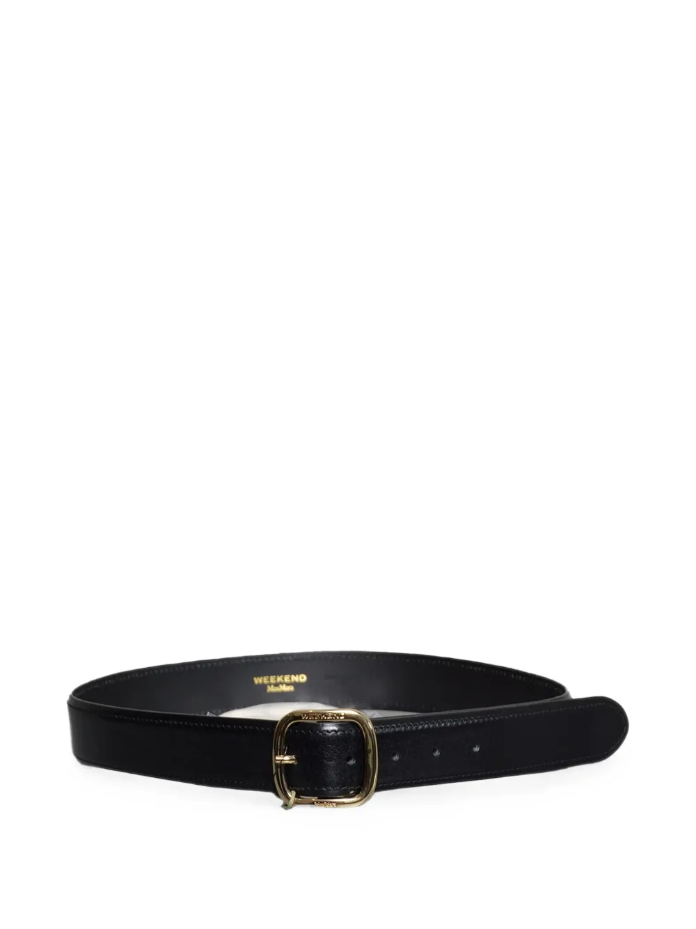 Weekend Max Mara buckle-fastening leather belt - Nero