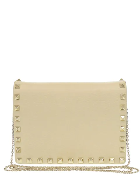 Valentino Garavani Pre-Owned 2000-2017 Rockstud leren crossbodytas met ketting
