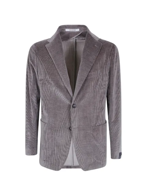 Tagliatore single-breasted corduroy blazer