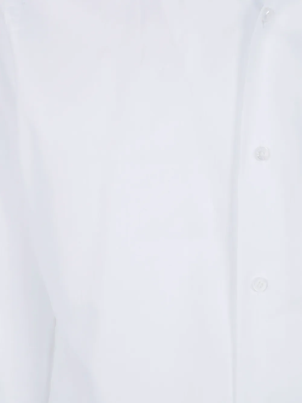 Barba spread-collar french-cuff shirt Wit