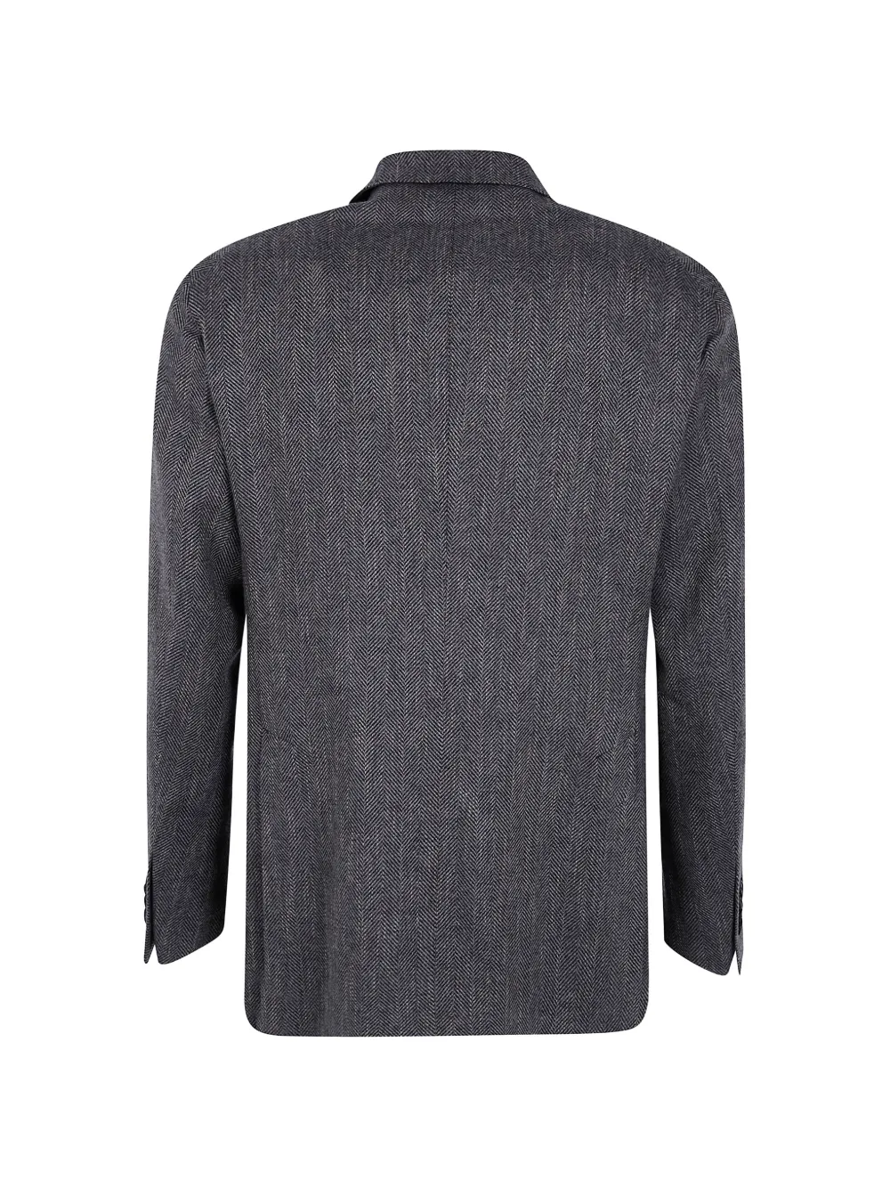 Tagliatore Montecarlo blazer met visgraatpatroon Grijs
