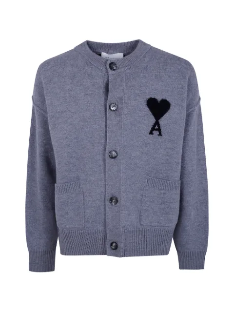 AMI Paris Ami de Coeur wool cardigan