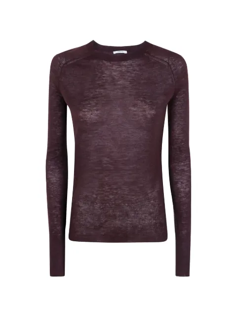 JOSEPH Geras Cashair round-neck sweater