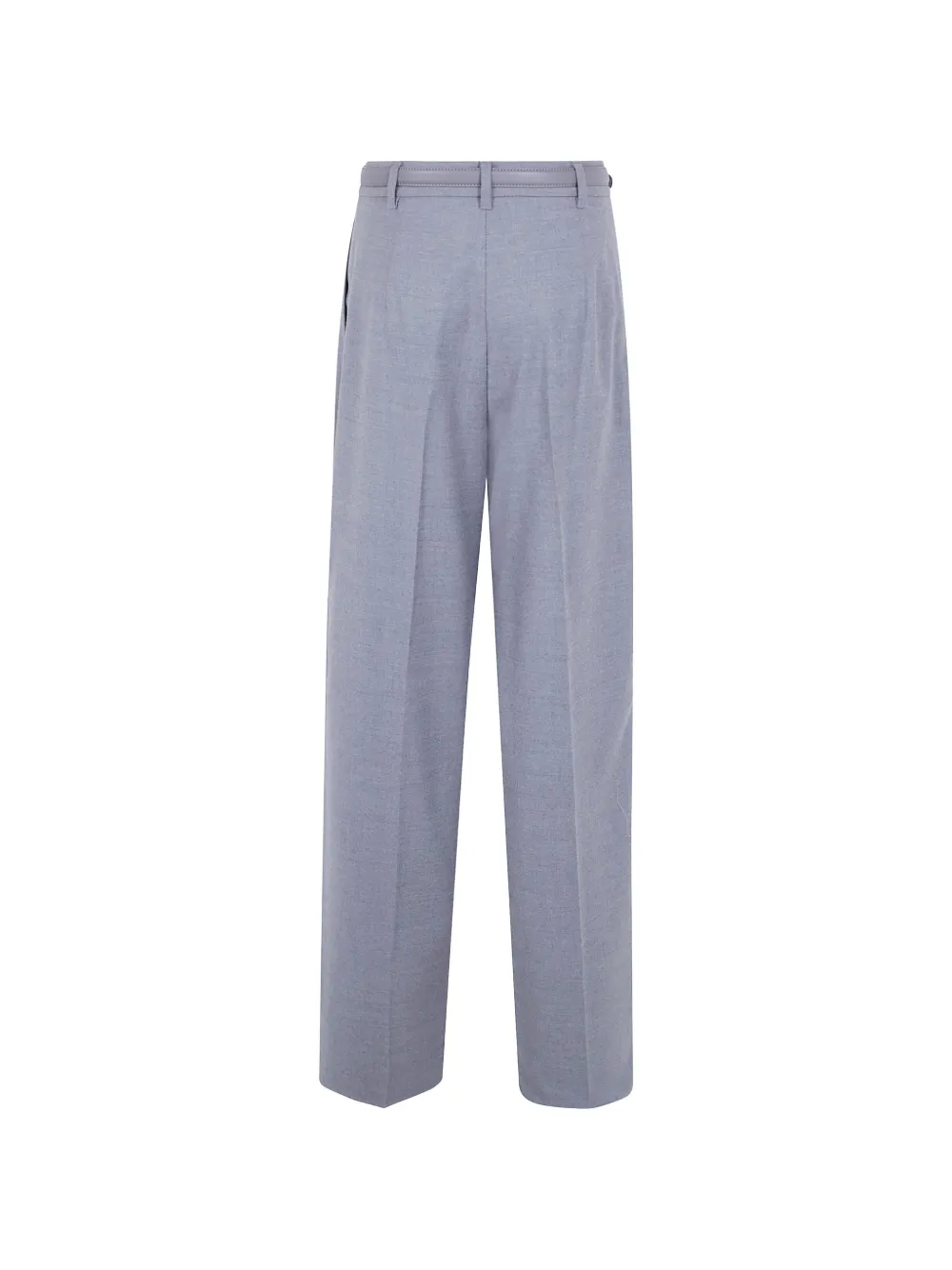 Max Mara Plooibroek met ceintuur Grijs