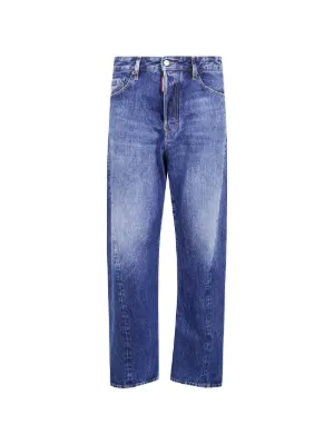 Dsquared2（ディースクエアード）メンズ バギージーンズ - FARFETCH