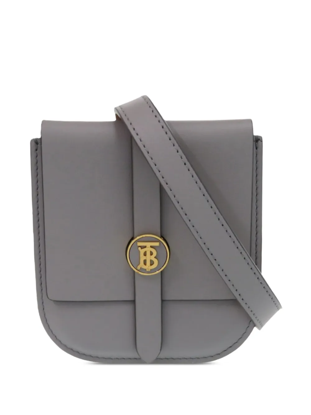 Burberry Pre-Owned 2018-2023 Leather TB Anne belt bag - Grau