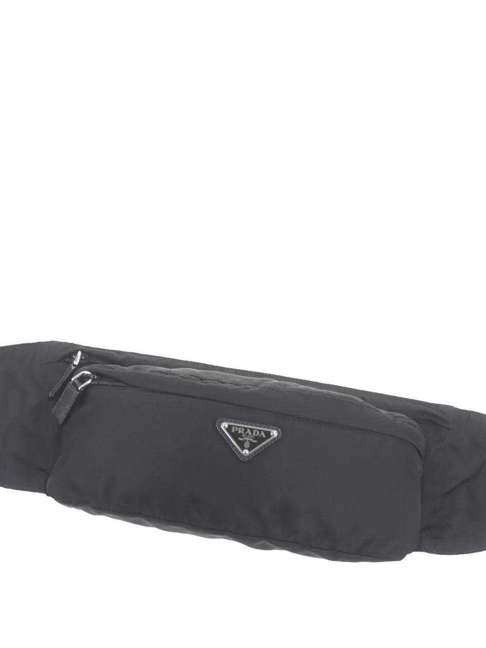 Prada Pre-Owned 2013-2026 Tessuto belt bag - Nero