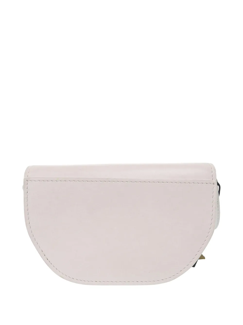 Burberry Pre-Owned 2023-2026 Olympia leren mini-crossbodytas Wit
