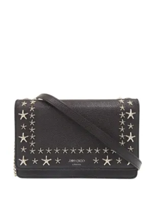 Miu Miu Pre-Owned 2010-2026 スタッズ レザー ジップ クラッチバッグ