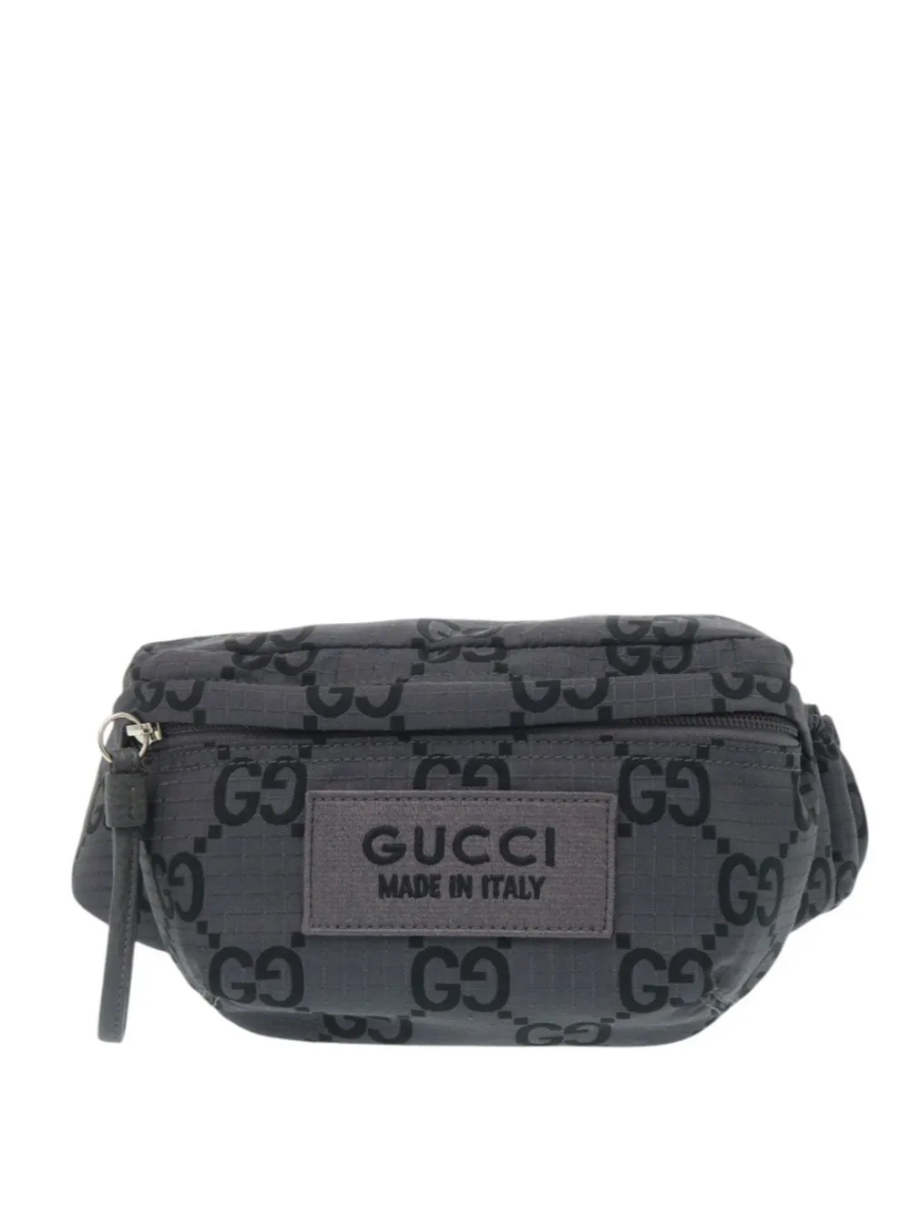 Gucci Pre-Owned 2016-2026 GG Nylon Ripstop belt bag - Grigio