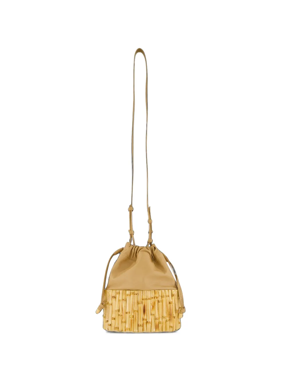 Glorinha Paranaguá Hanoi bucket bag - Toni neutri