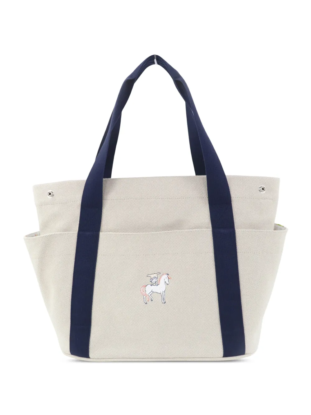 Hermès Pre-Owned 2010-2026 Toile Cabriole Nappy Bag tote bag - Blau