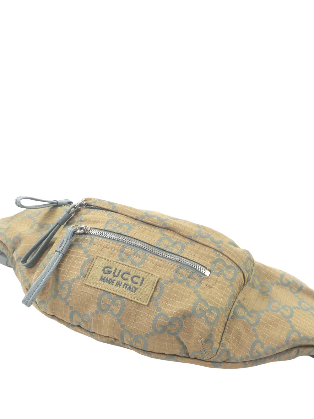 Gucci Pre-Owned 2000-2015 GG Ripstop nylon heuptas Bruin