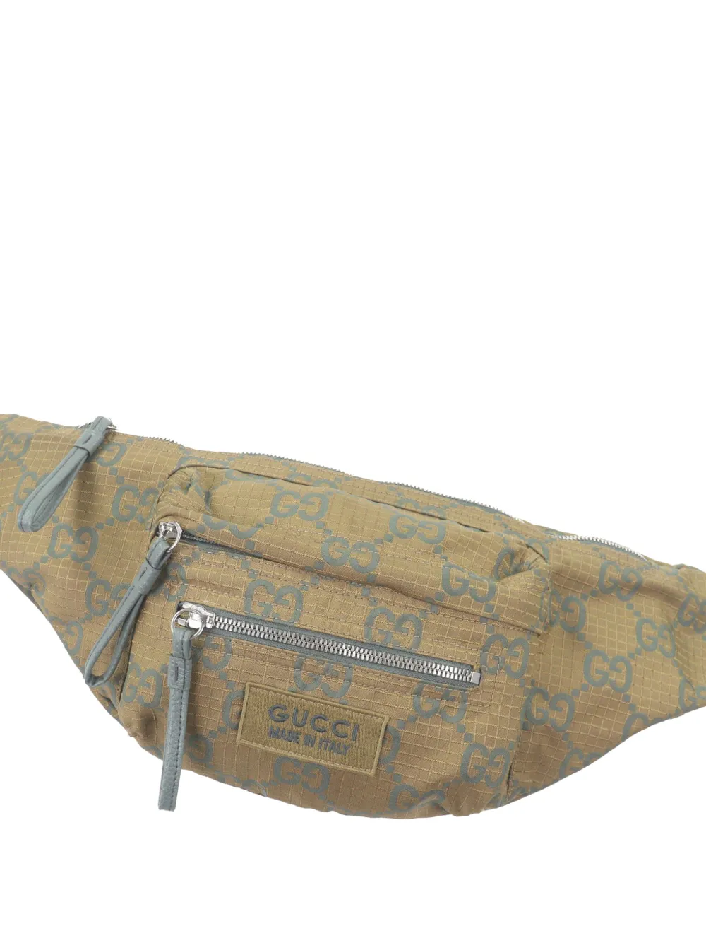 Gucci Pre-Owned 2000-2015 GG Ripstop Nylon belt bag - Marrone