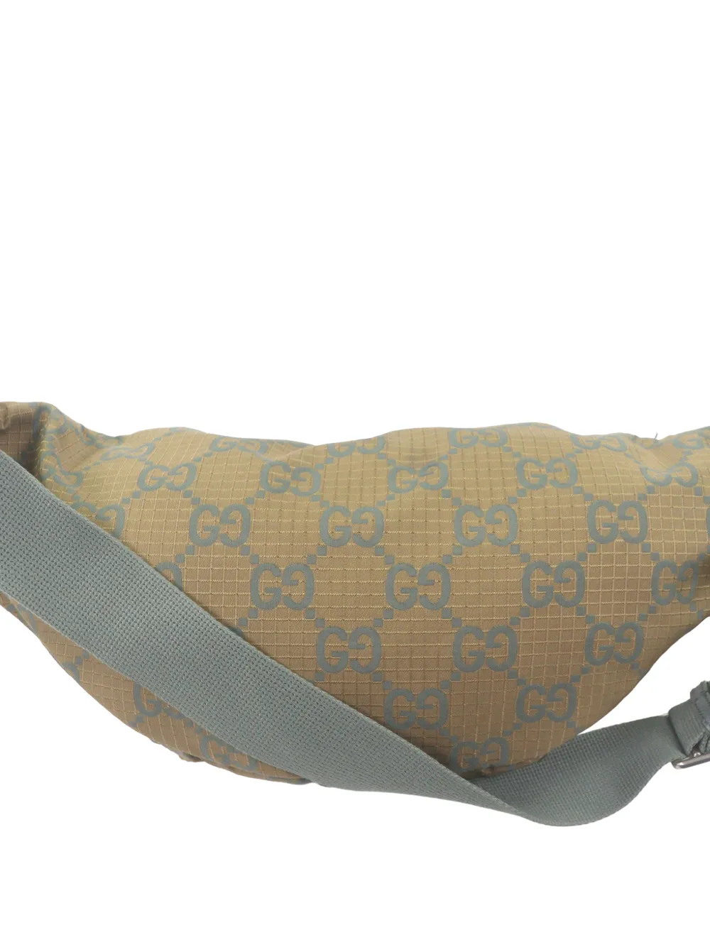 Gucci Pre-Owned 2000-2015 GG Ripstop nylon heuptas Bruin