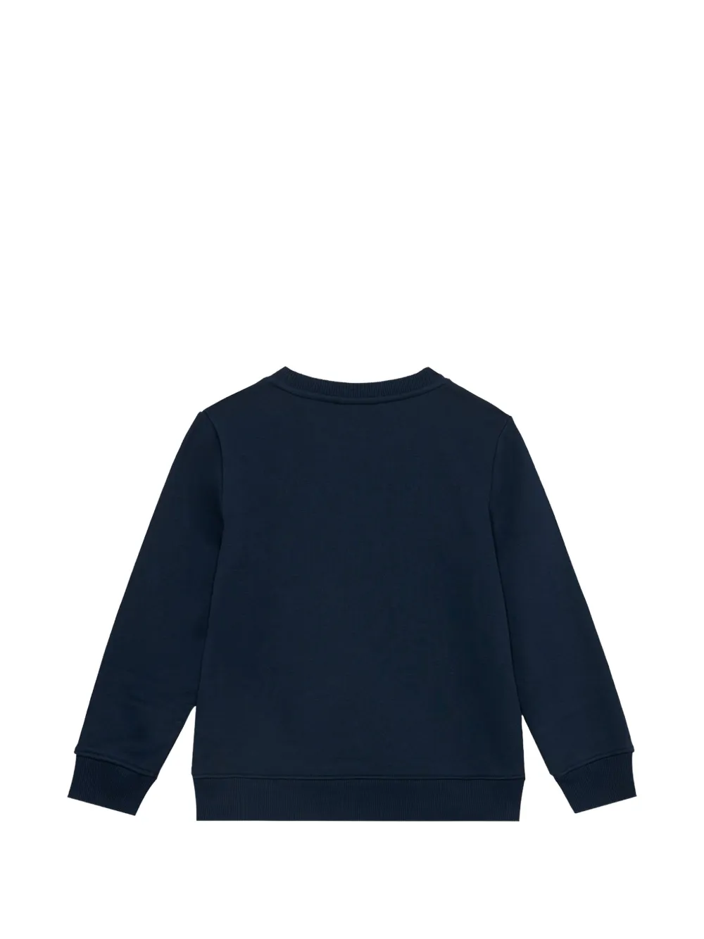 Lacoste Kids Sweater met logopatch en ronde hals Blauw