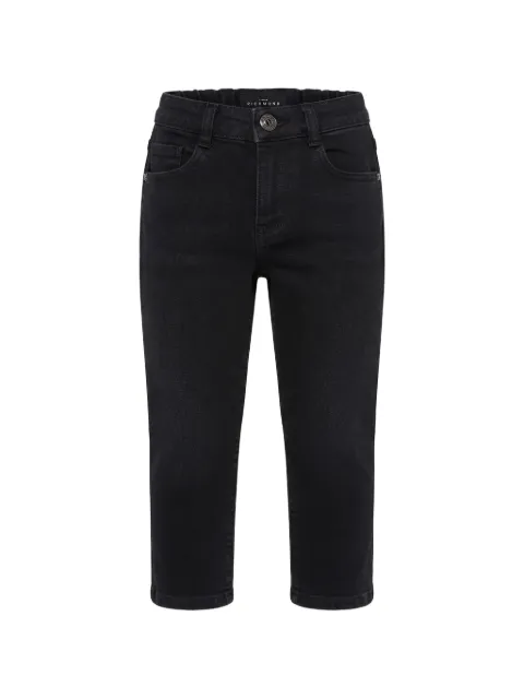 John Richmond Junior logo-print elasticated-waist jeans